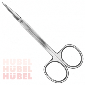 597_0JVO587mW0brxr Augenschere - gebogen stumpf/stumpf