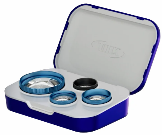 Multi-Lupen-Etui Volk, blau